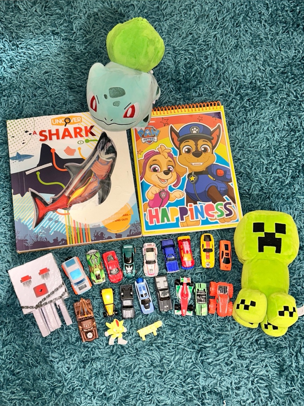 Boys toys & books